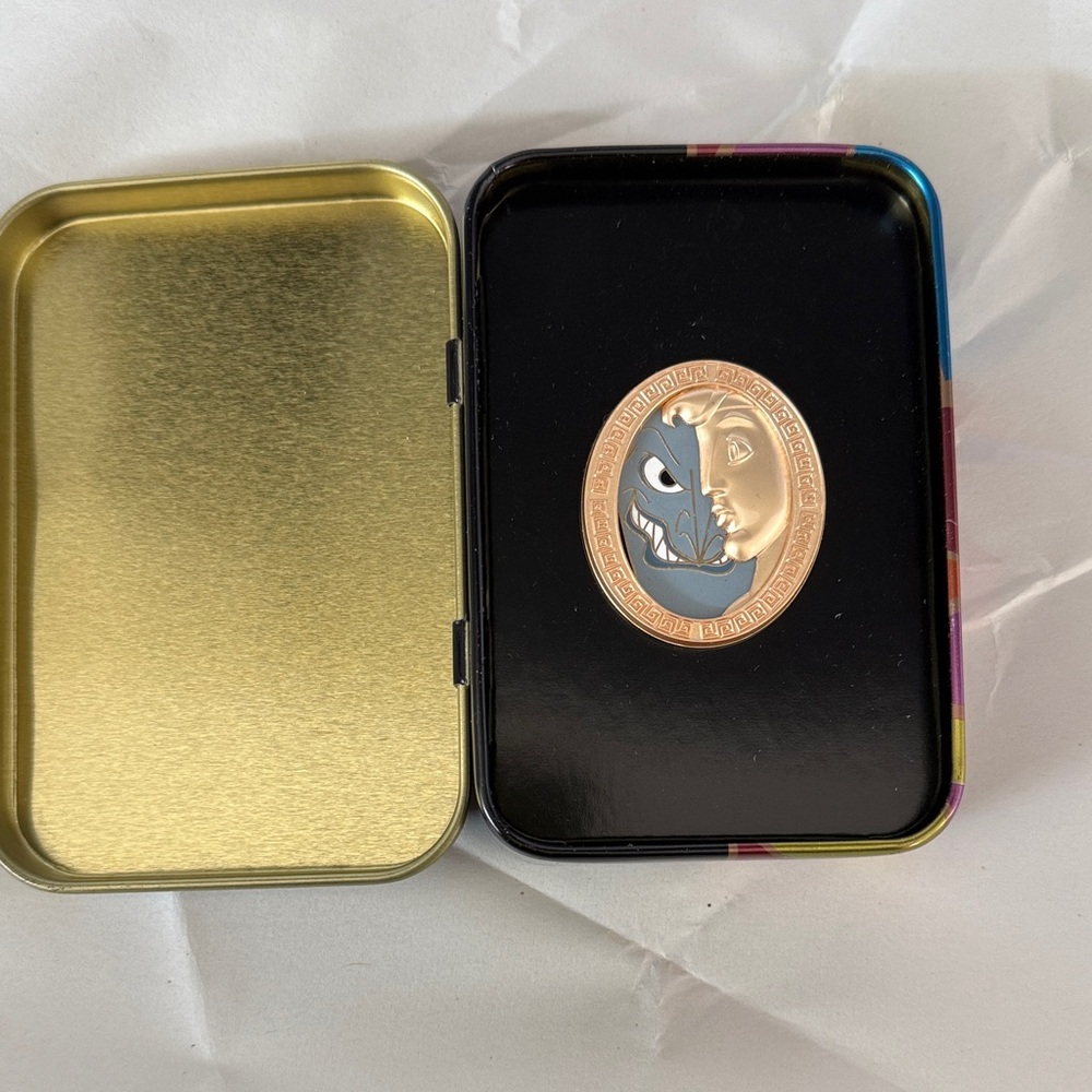 Hercules and Hades limited edition pin